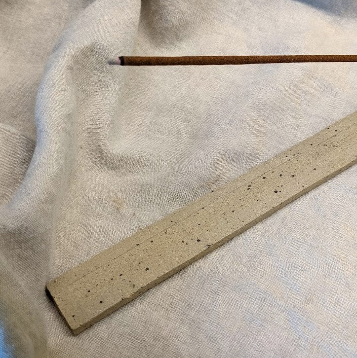 Speckled Stoneware Incense Holder