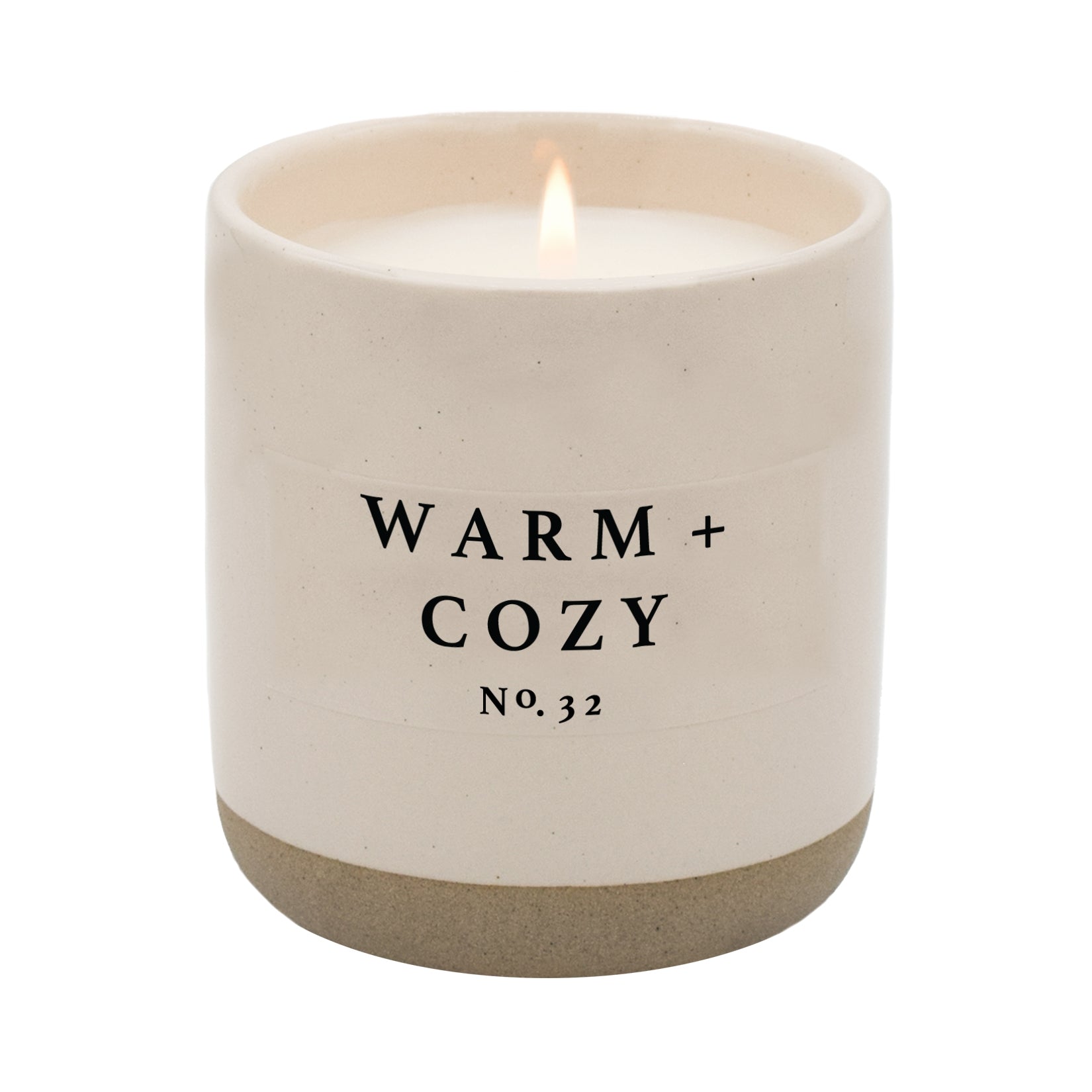 Warm and Cozy hand poured soy scented candle